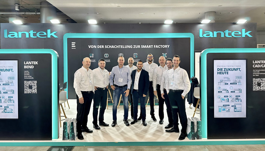Lantek stellt auf der EuroBLECH 2024 sein innovatives Software-Update Lantek V44 vor